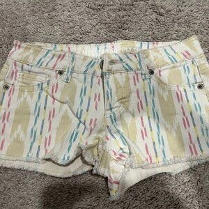 Mossimo Supply Co. Women's Patterned Denim Shorts